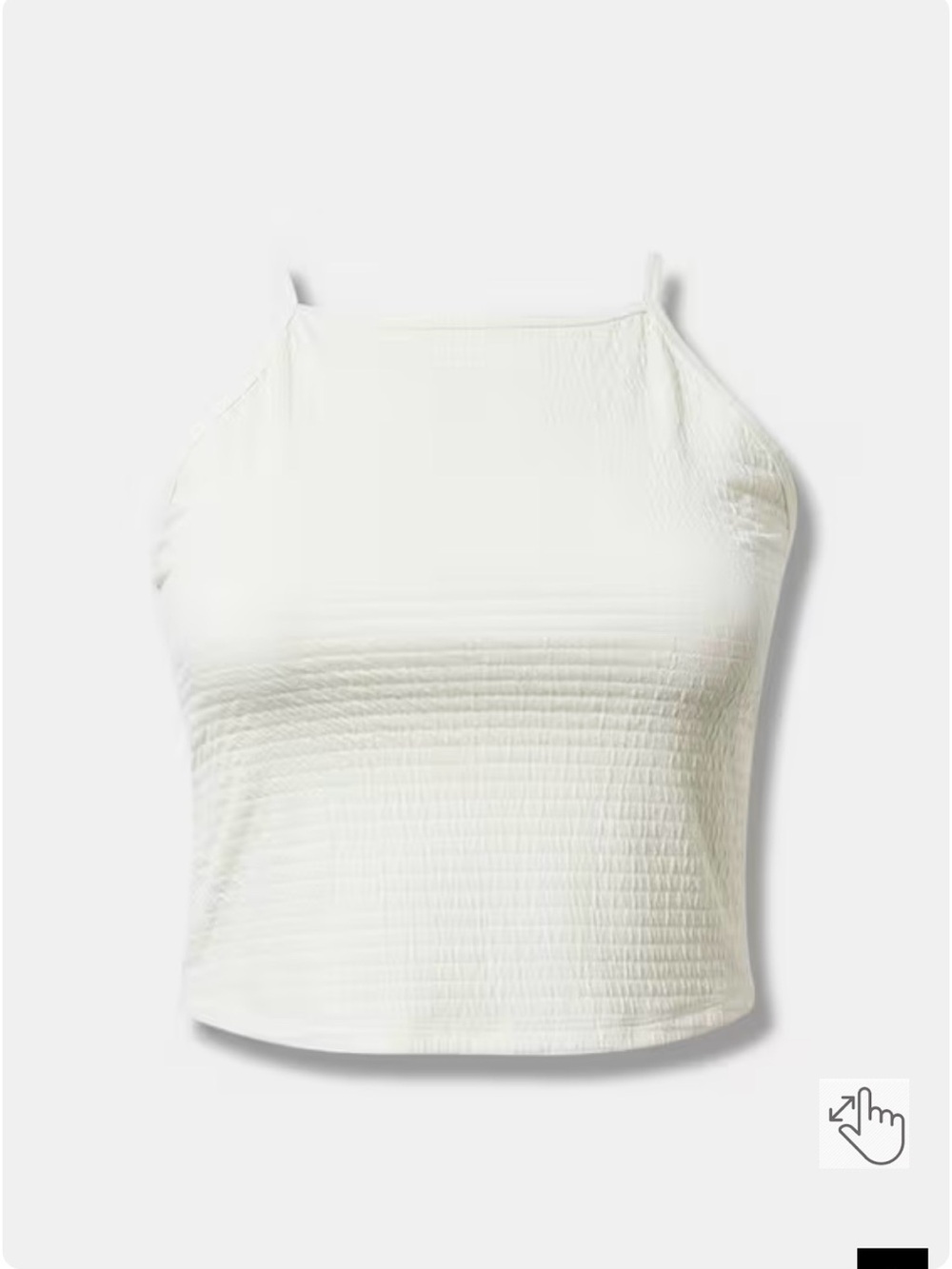 Goddess Neck Crop Tank